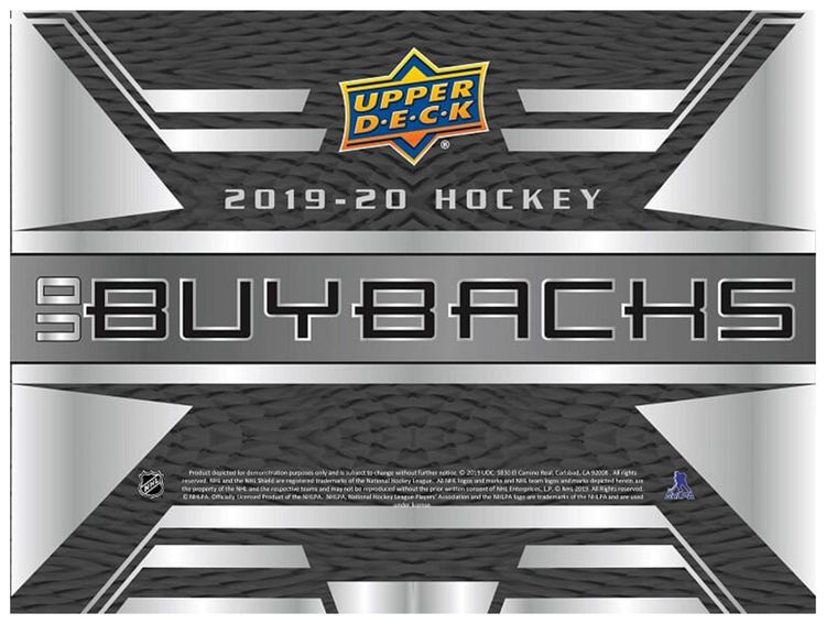 2019 20 Upper Deck Buybacks Hockey Hobby Box
