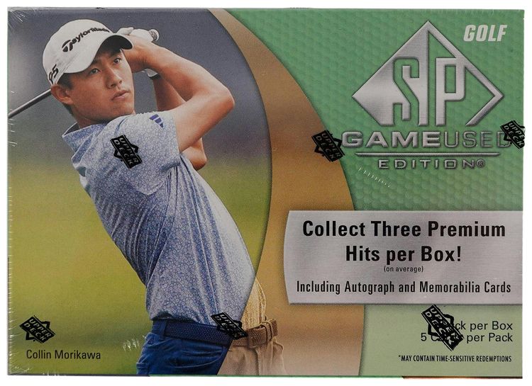 2024 Upper Deck SP Game Used Golf Hobby Box