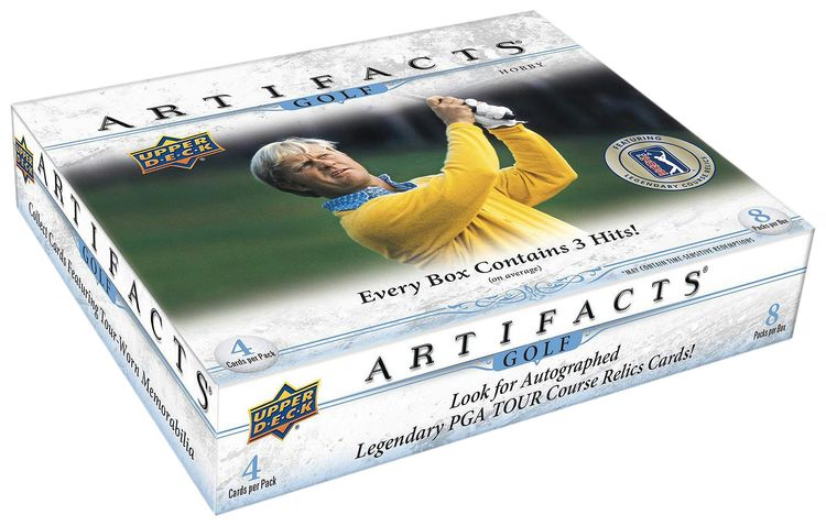 2021 Upper Deck Artifacts Golf Hobby Box
