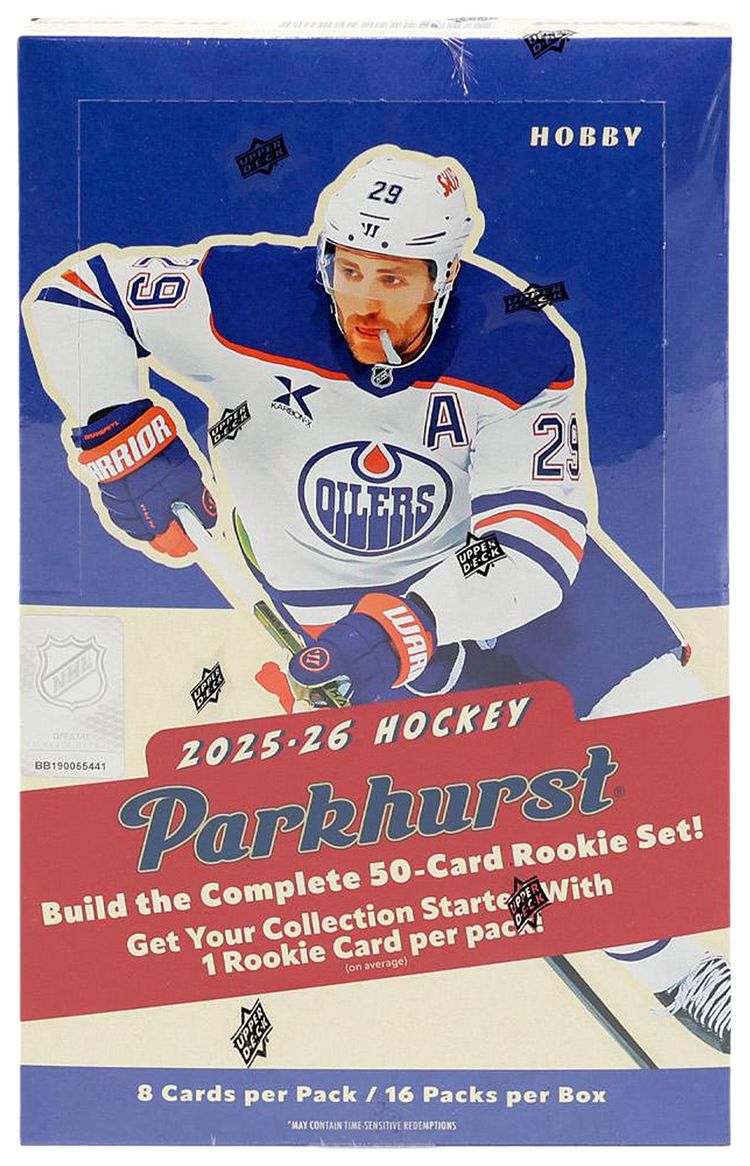 2025 26 Upper Deck Parkhurst Hockey Hobby Box