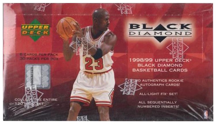 1998 99 Upper Deck Black Diamond Basketball Hobby Box
