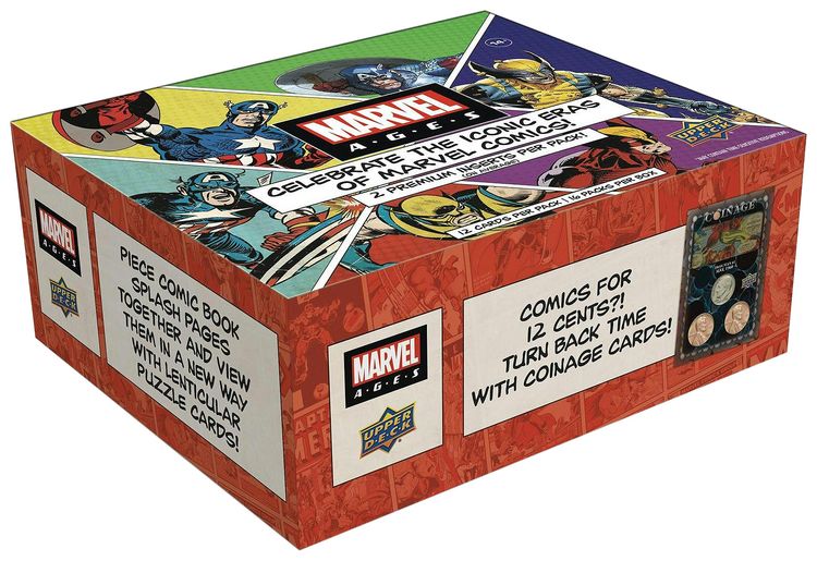 2020 Upper Deck Marvel Ages Hobby Box