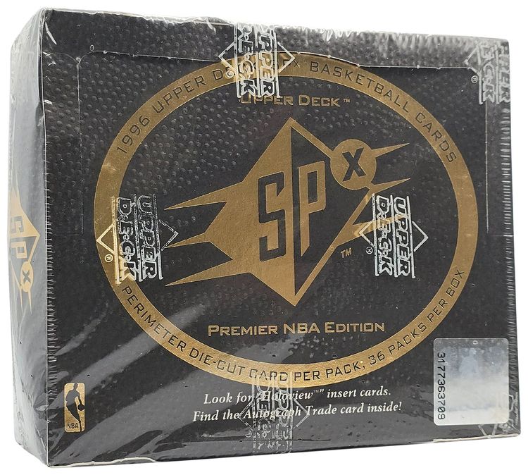 1996 97 Upper Deck SPX Basketball Hobby Box