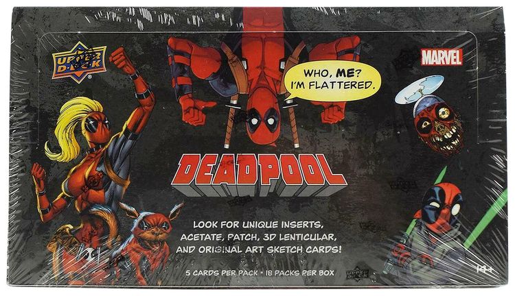 2018 Upper Deck Marvel Deadpool Hobby Box