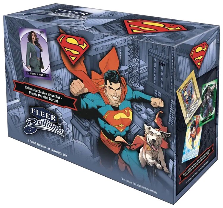 2025 Upper Deck Fleer Brilliants Superman Mega Box