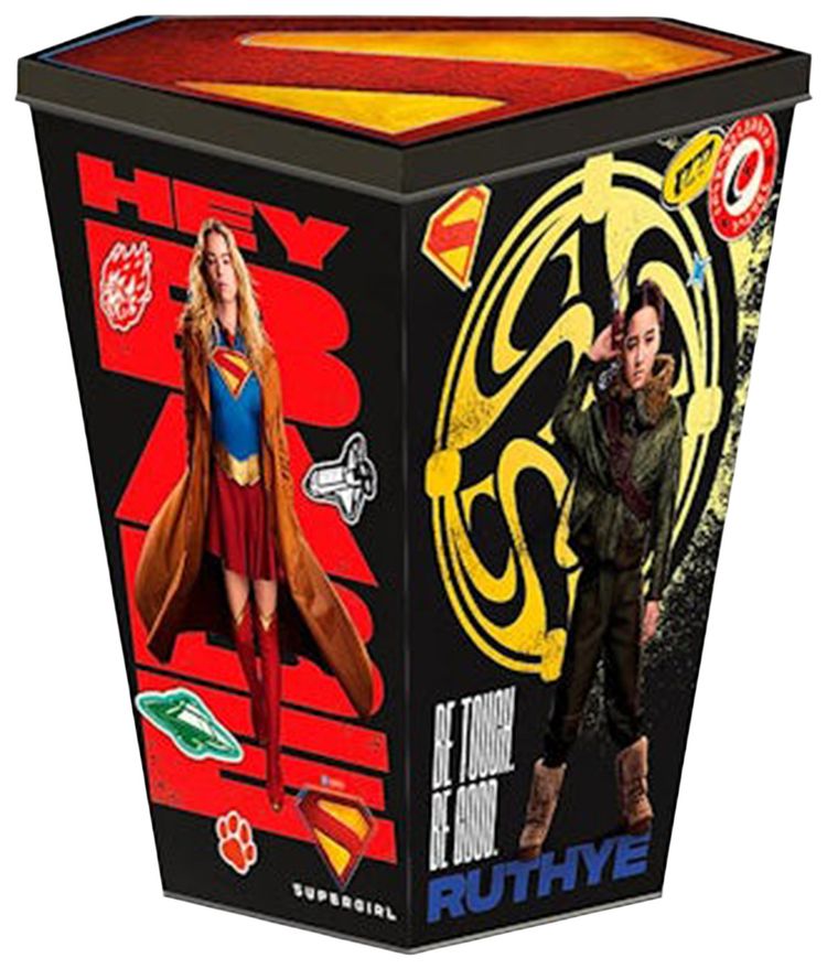 DC Comics Supergirl S Shield Icons Popcorn Bucket