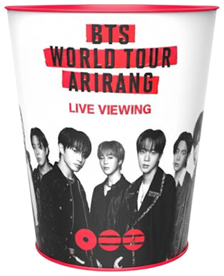 BTS World Tour Arirang Popcorn Bucket