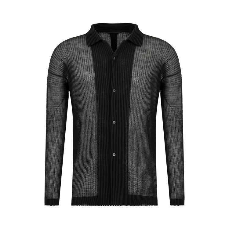 Issey Miyake Rustic Mesh Shirt Ivory