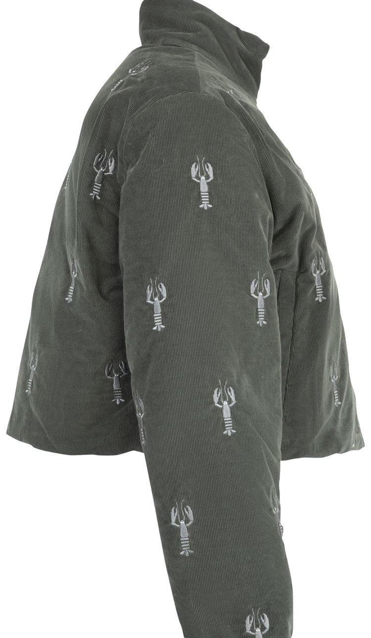 Thom Browne Down Cropped Reversible Jacket Medium Grey