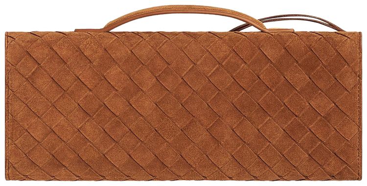 Bottega Veneta Andiamo Clutch Deep Mahogany
