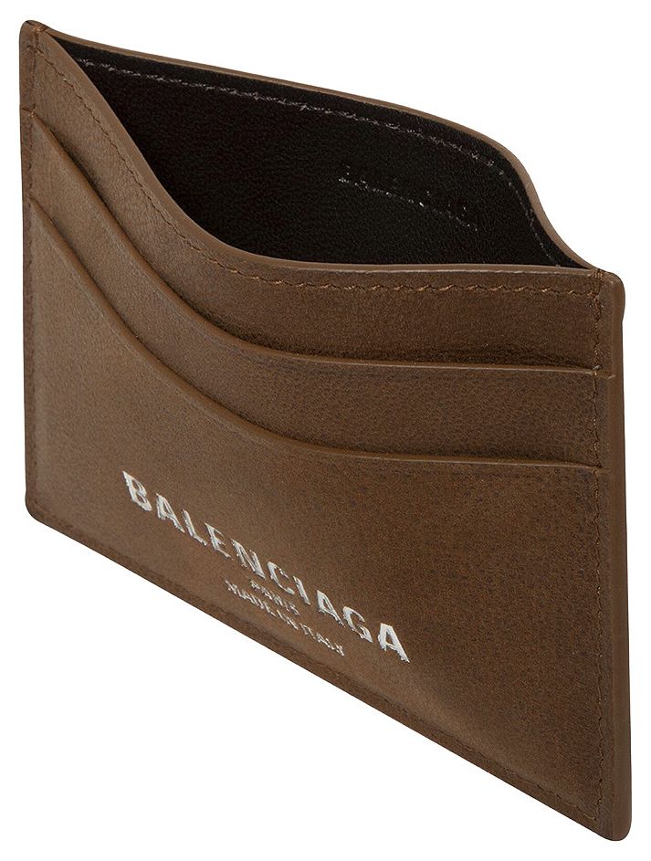 Balenciaga Credit Card Holder Caramel