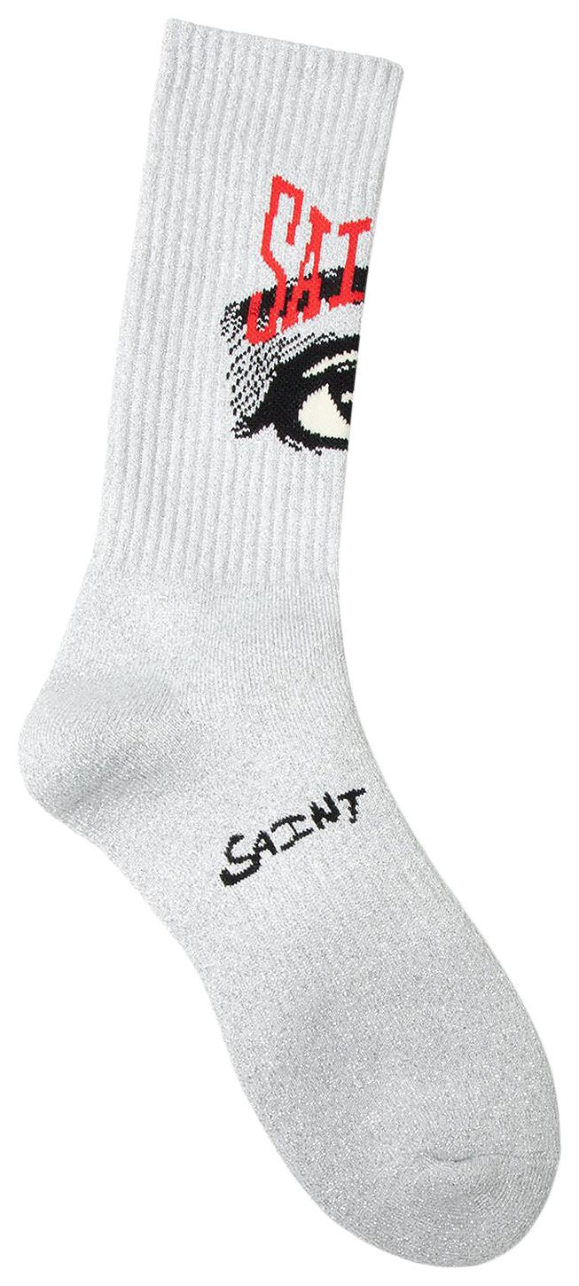 Saint Michael Socks Eye Grey