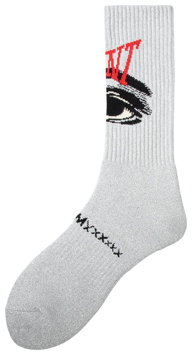 Saint Michael Socks Eye Grey