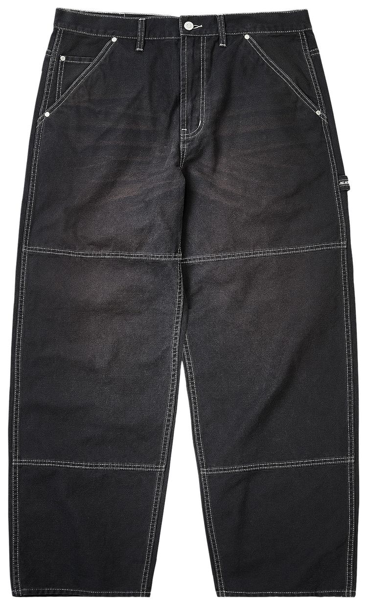 Palace 10oz Double Knee Pant Black