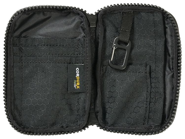 Palace 3M Cordura Zip Wallet Black