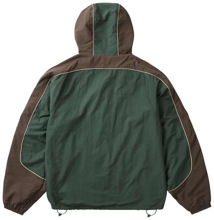 Palace Piped Shell Jacket Racey Green