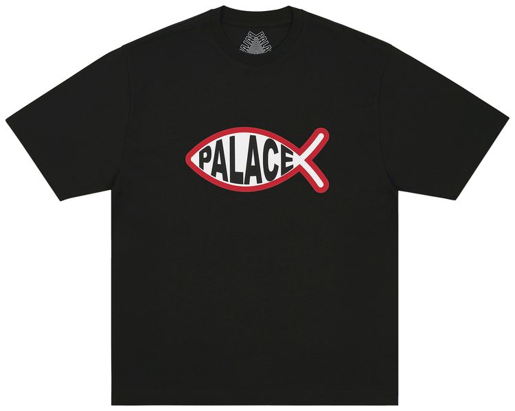 Palace Plaice T Shirt Black