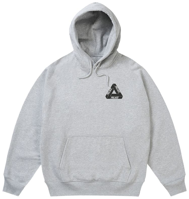 Palace Tri Vortex Hood Grey Marl
