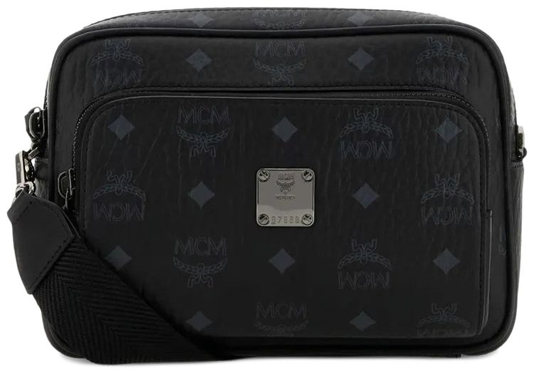 MCM Aren Vi Small Crossbody Black