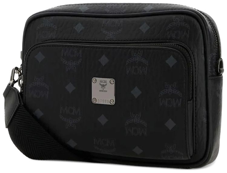 MCM Aren Vi Small Crossbody Black