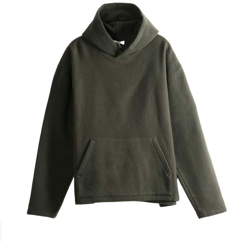 RIER Fleece Hoodie Taupe Fleece
