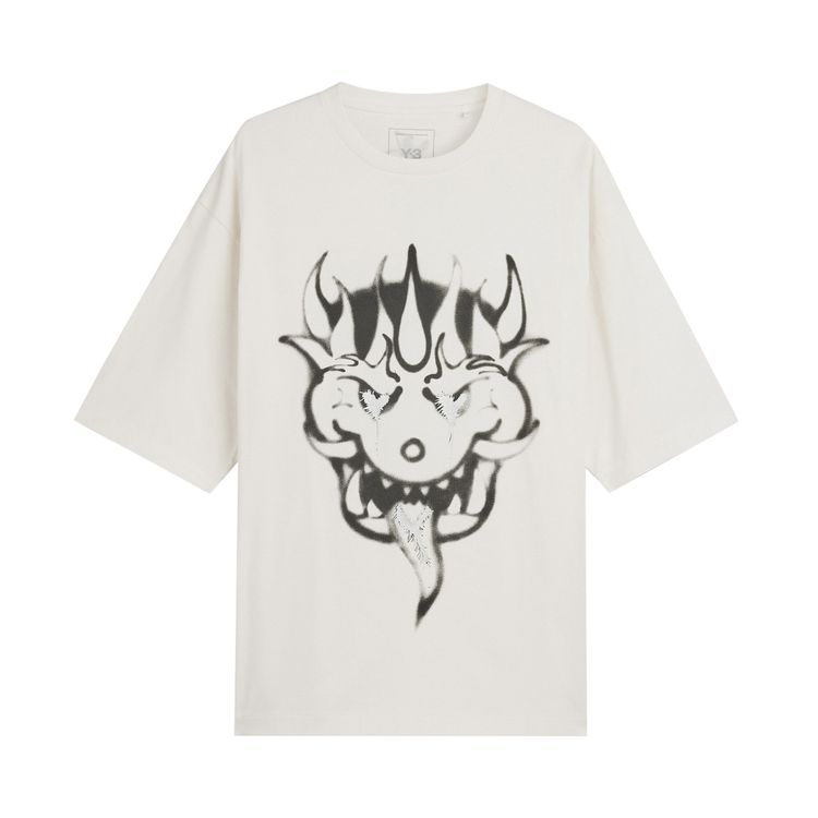 Y 3 GFX Short Sleeve Tee White