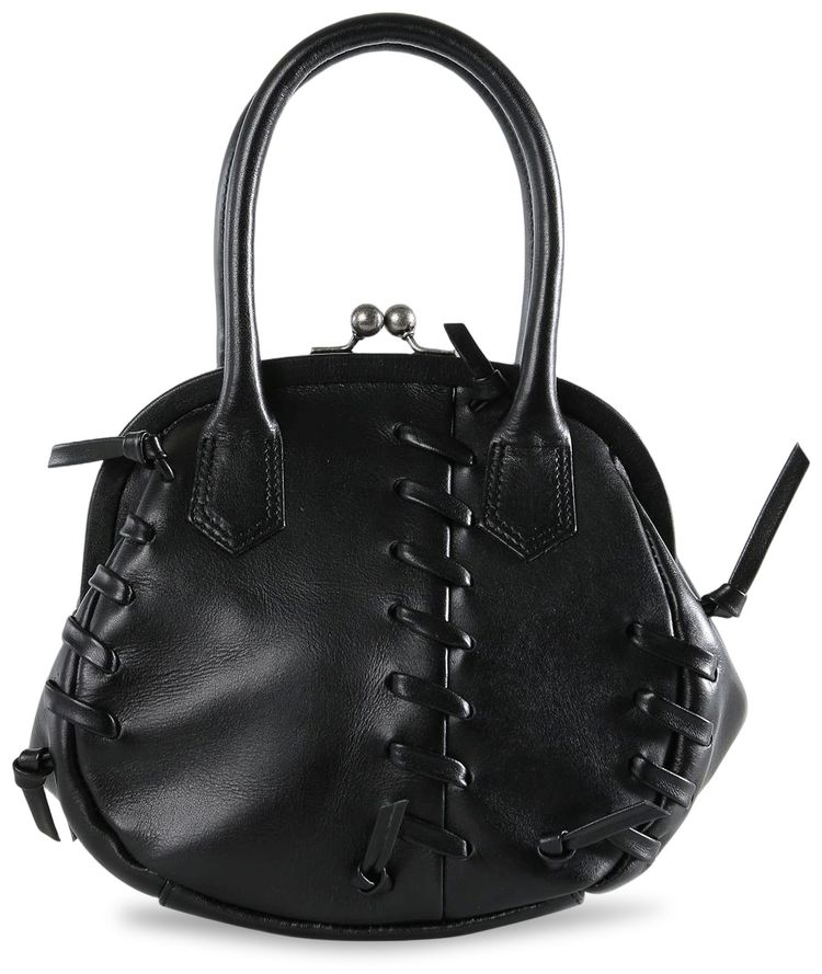 Ys Metal Clasp Bag Black