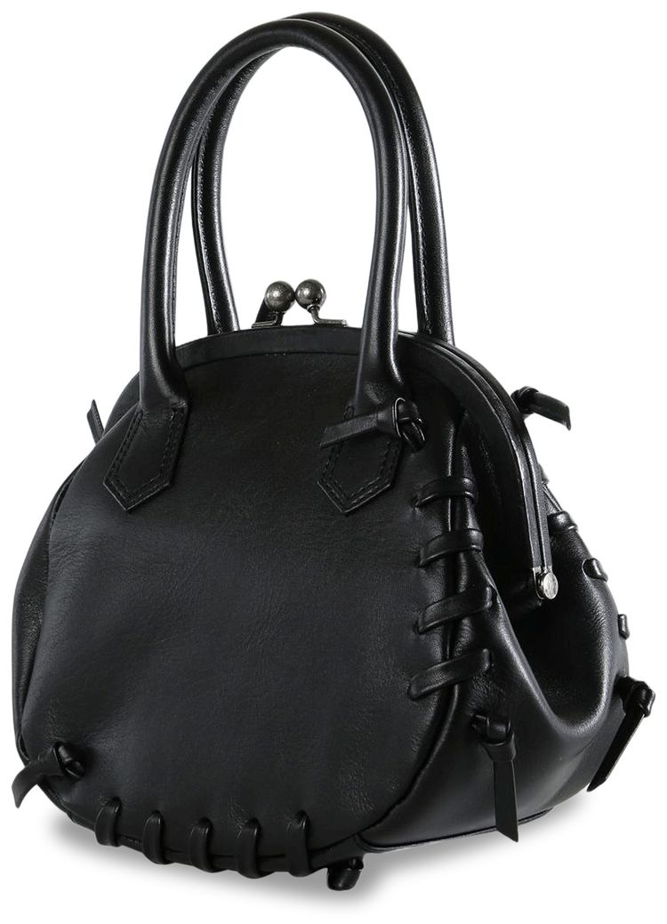 Ys Metal Clasp Bag Black