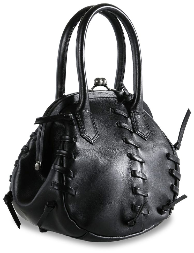 Ys Metal Clasp Bag Black