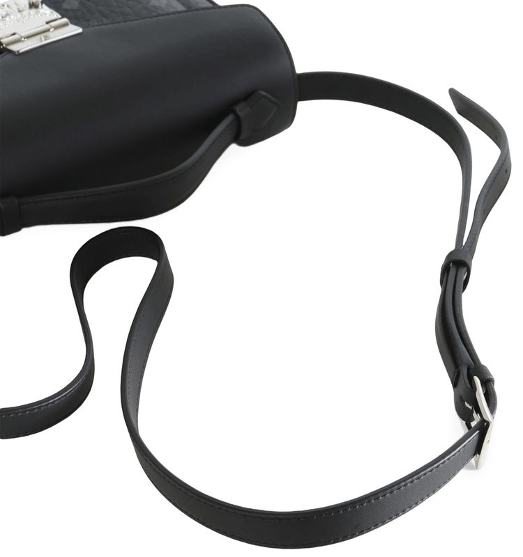 MCM Tracy Vi Medium Crossbody Black