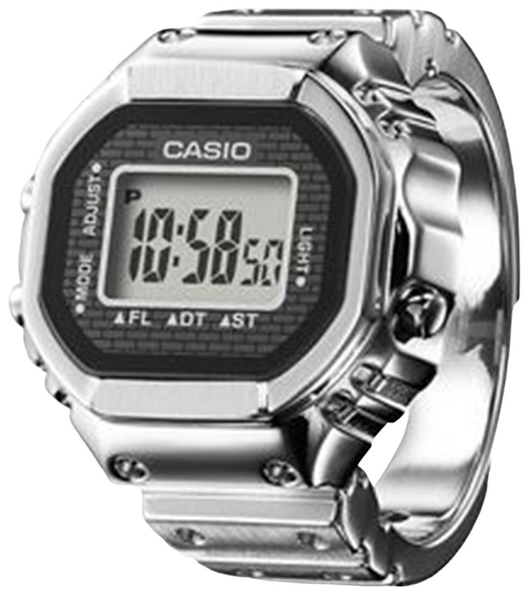 Casio CRW 001 1 Ring Watch Silver