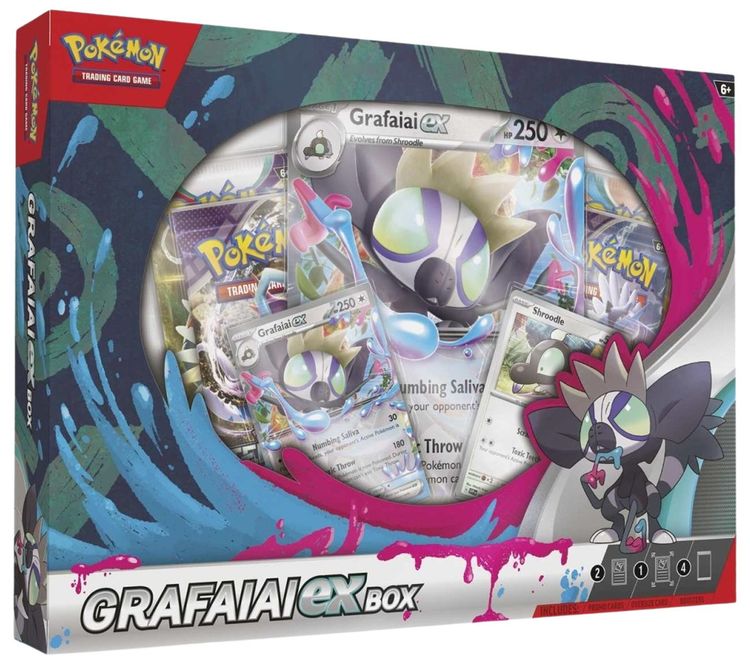 Pokemon Grafaiai ex Box