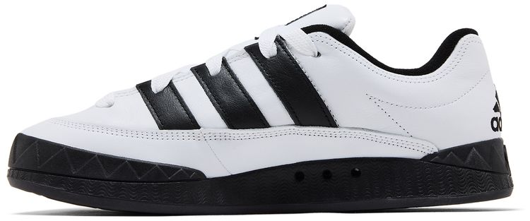 atmos x adidas Adimatic White Black