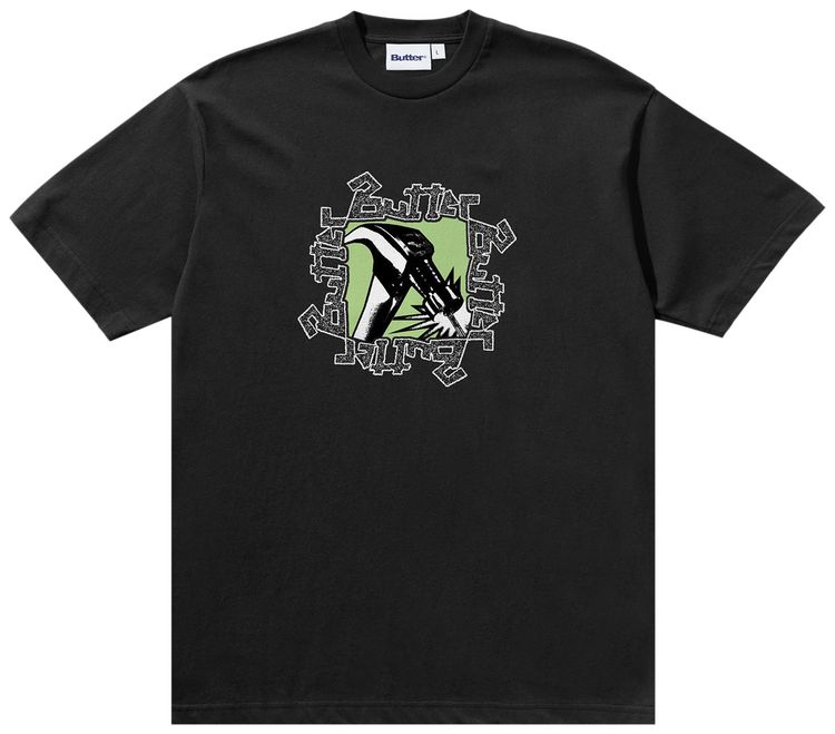 Butter Goods Hammer Tee Black