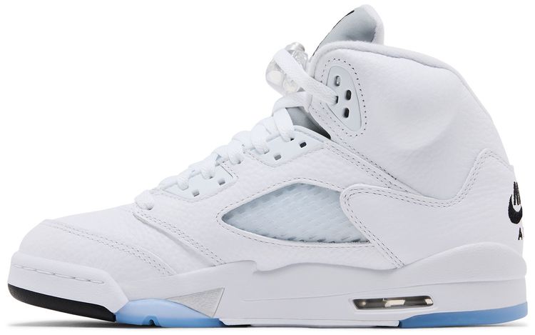 Air Jordan 5 GS White Metallic