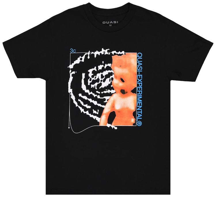 Quasi Doll Face Tee Black