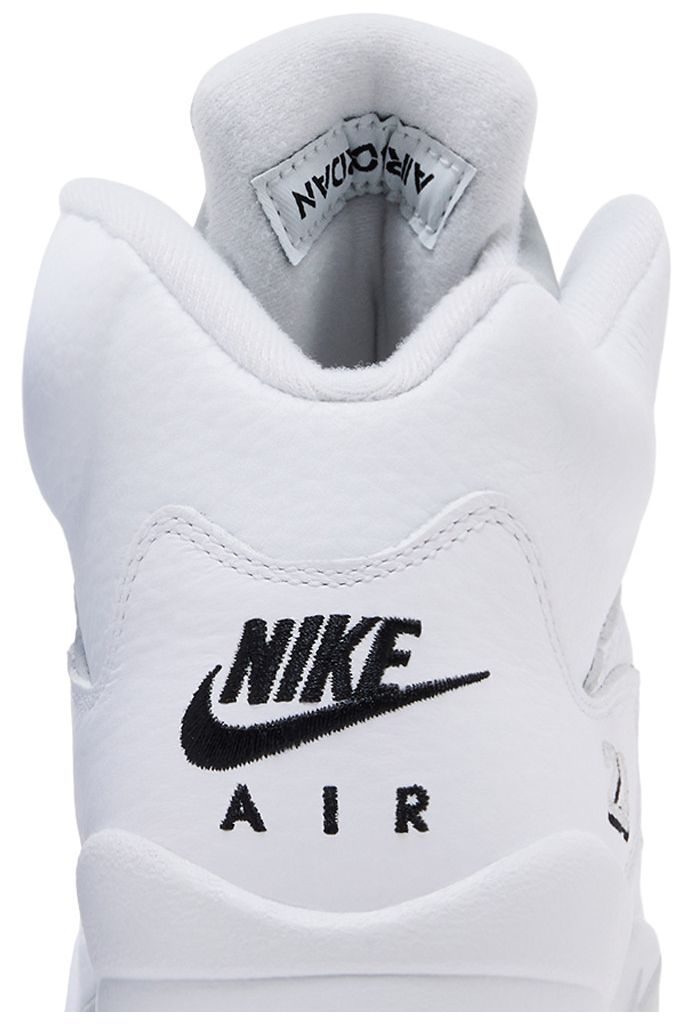 Air Jordan 5 GS White Metallic