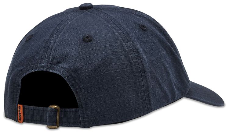 Butter Goods Ripstop Rounded Logo 6 Panel Cap Washed Navy