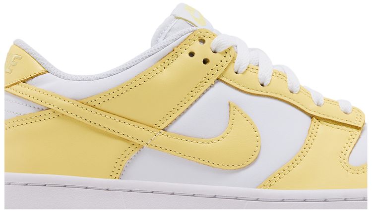 Nike Dunk Low White Soft Yellow