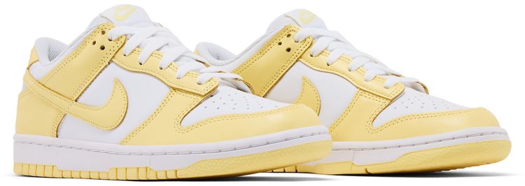 Nike Dunk Low White Soft Yellow