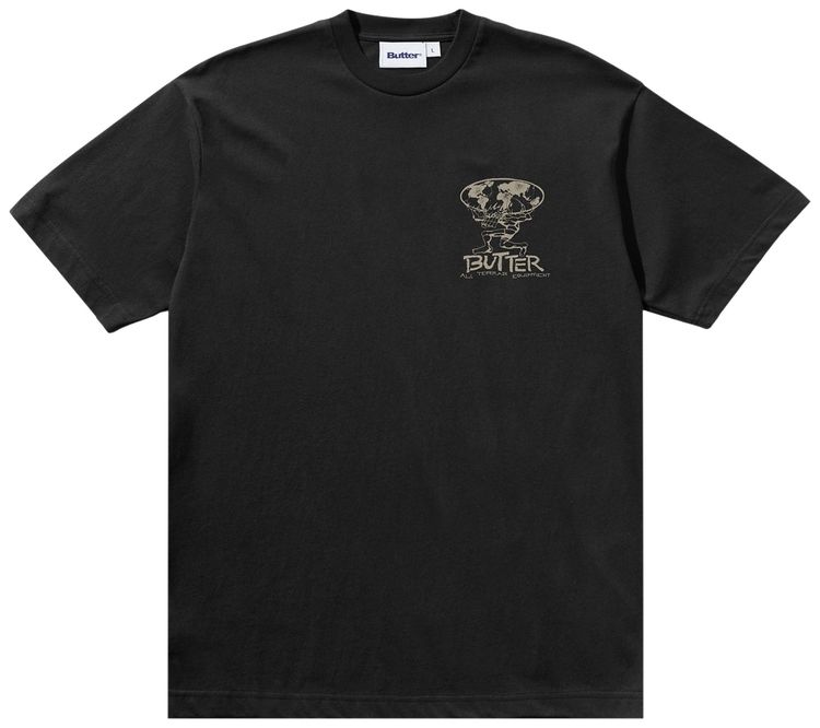 Butter Goods Terrain Tee Black
