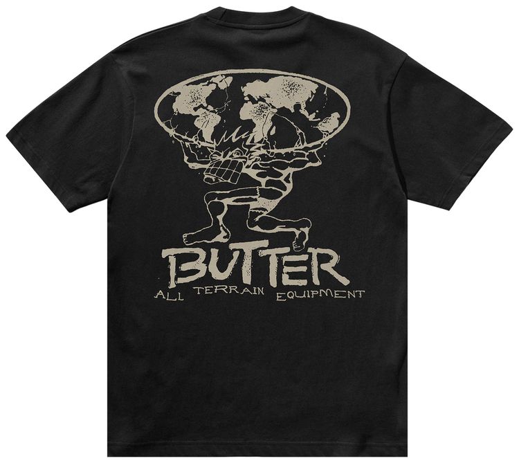 Butter Goods Terrain Tee Black