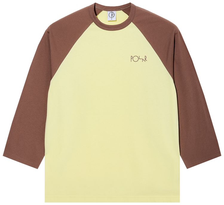 Polar Skate Co 34 Sleeve Tee CinnamonLight Yellow