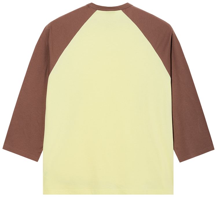 Polar Skate Co 34 Sleeve Tee CinnamonLight Yellow