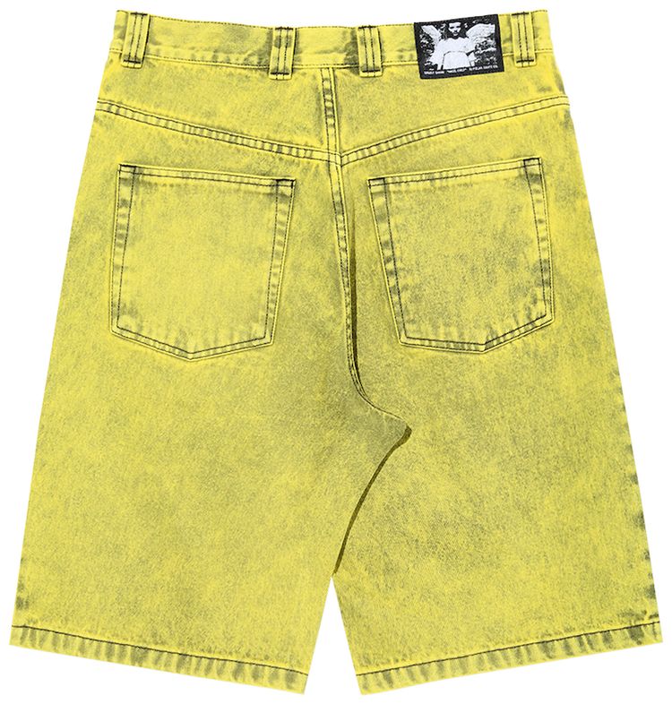 Polar Skate Co Big Boy Angel Child Shorts LemonBlack
