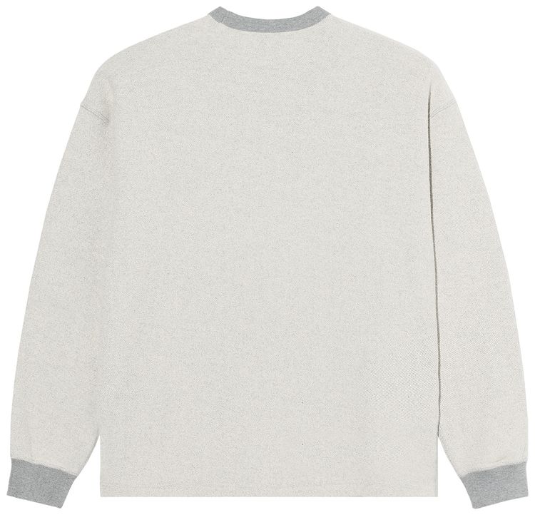Polar Skate Co Reversed Sweater Heather Grey