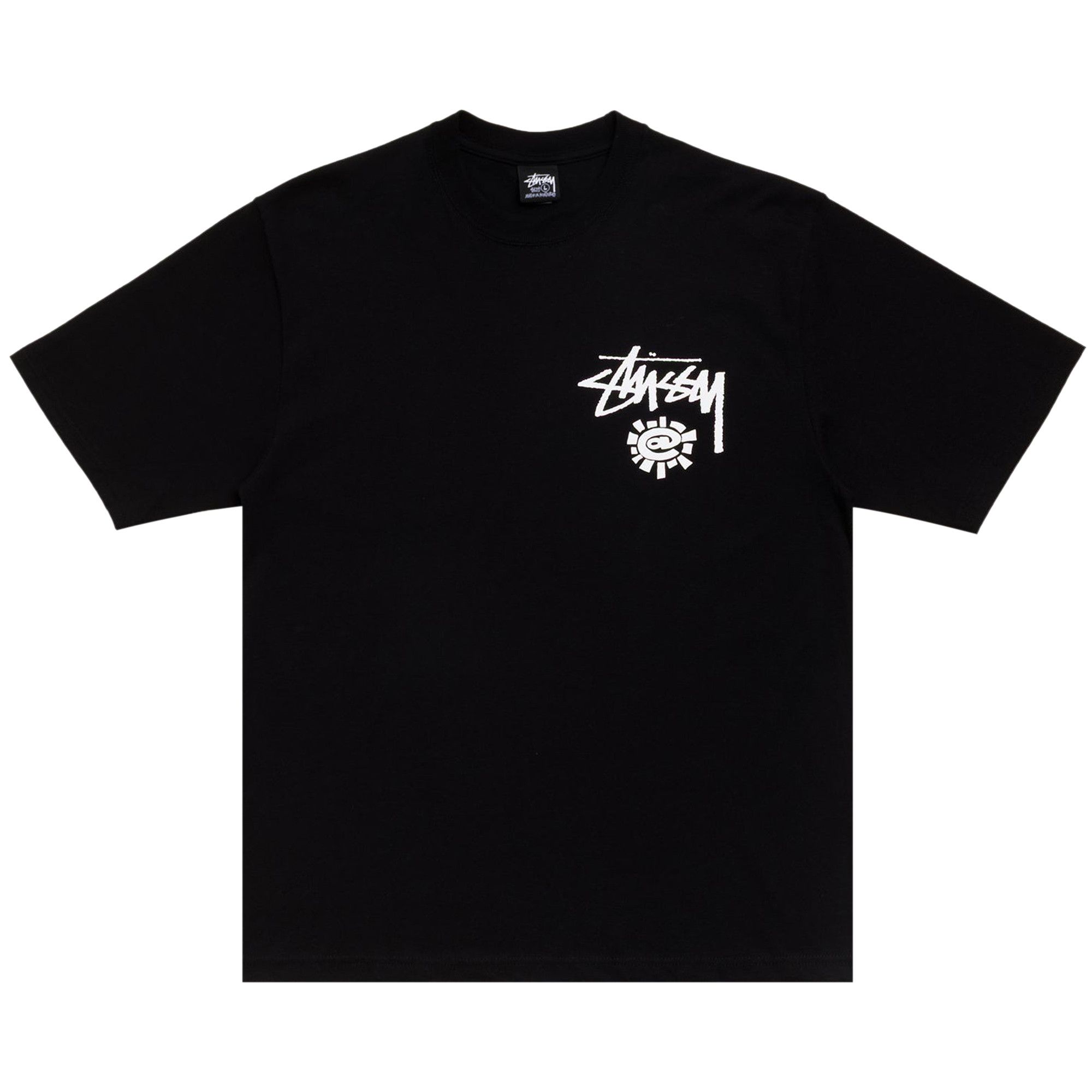 Buy Stussy x Always World Tour Tee 'Black' - 3904050 BLAC | GOAT