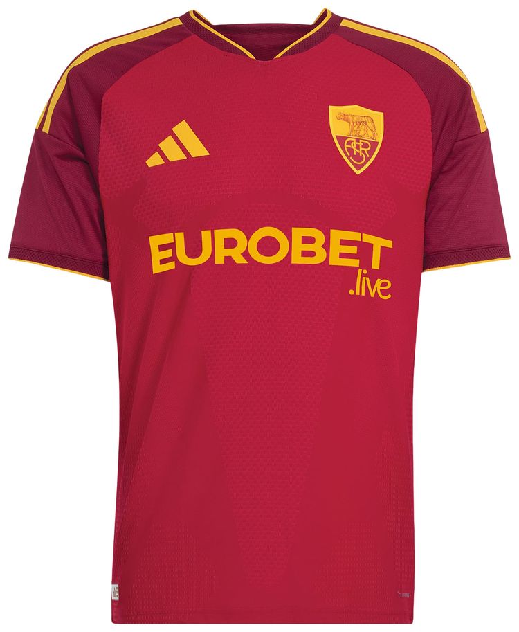 Adidas AS Roma 2627 Home Authentic Jersey Red