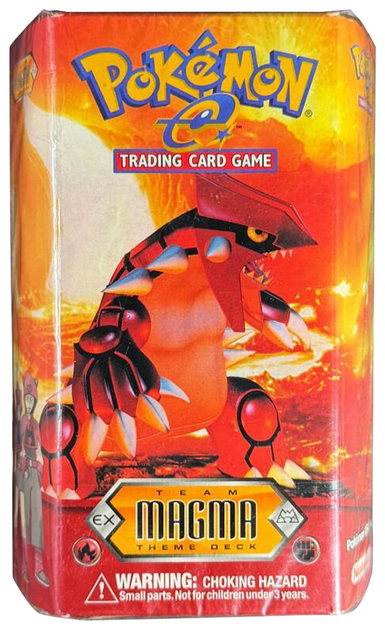 Pokemon EX Team Magma vs Team Aqua EX Ruby  Sapphire Theme Deck Ruby