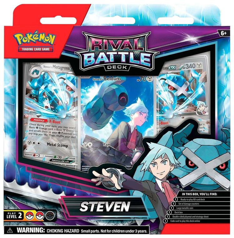 Pokemon Rival Battle Deck Steven